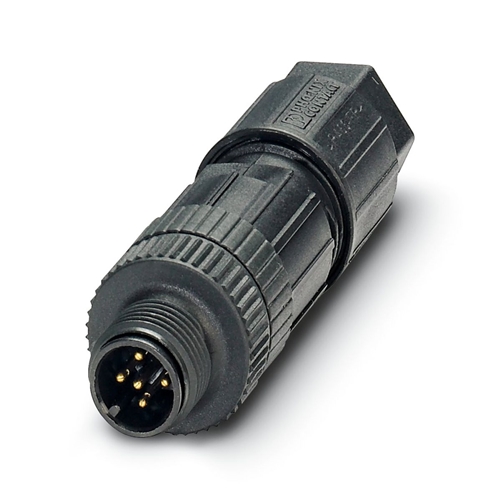 PHOENIX SACC-M12MS-5PL M12 STRAIGHT PLUG