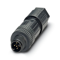 PHOENIX SACC-M12MS-5PL M12 STRAIGHT PLUG
