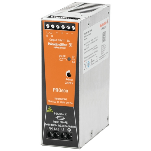 WEIDMULLER PRO ECO PSU 120W 24V 5A