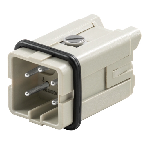 WEIDMULLER HDC HA 4MS MALE INSERT 22A 4P