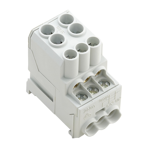 WEIDMULLER DISTRIBUTION BLOCK 100A 690V GR (3PK)