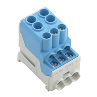 WEIDMULLER DISTRIBUTION BLOCK 100A 690V BL (3PK)