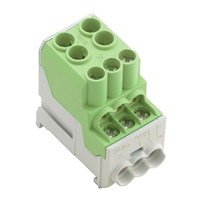 Weidmuller WPD 100 2X25/6X10 GN W-Series, Distribu
