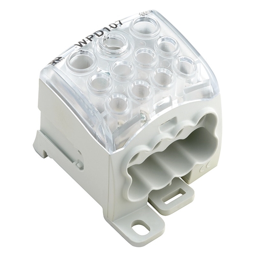 Weidmuller WPD 107 1X95/2X35+8X25 GY W-Series, Dis