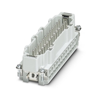 PHOENIX INSERT 16A 24P MALE SCREW CONNECTOR B TYPE