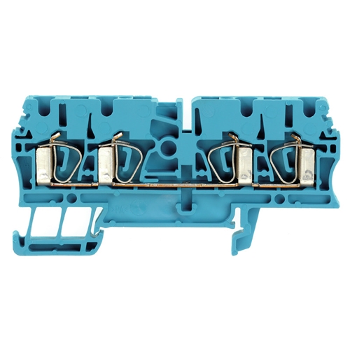 WEIDMULLER ZDU 2.5/4AN BLUE TERMINAL