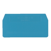 WEIDMULLER END PLATE ZAP/TW1-BLUE