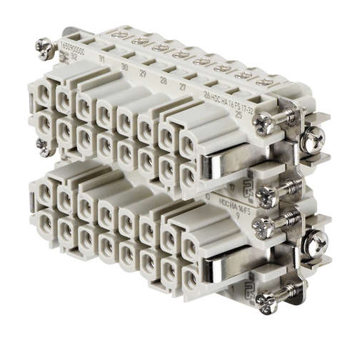 WEIDMULLER FEMALE INSERT 16 POLE