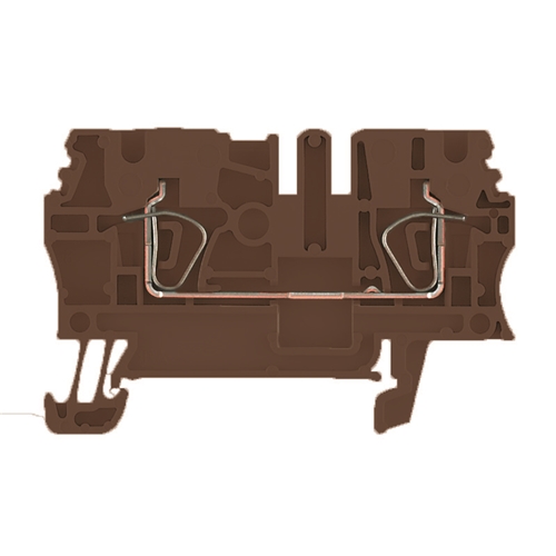 WEIDMULLER ZDU 2.5 BR TERMINAL BROWN