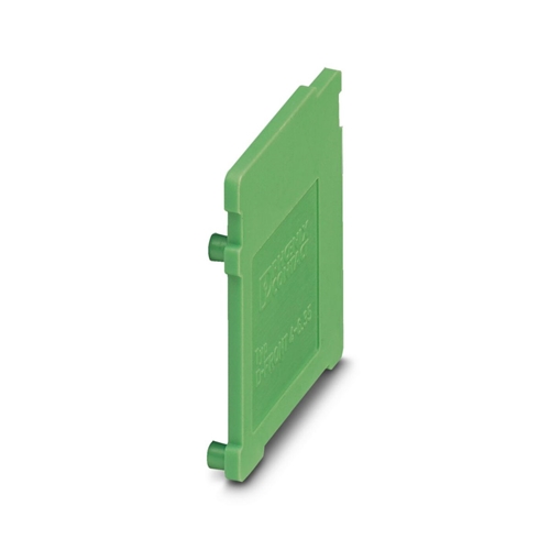 PHOENIX END COVER 1.5MM THICK GREEN