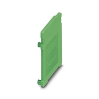 PHOENIX END COVER 1.5MM THICK GREEN