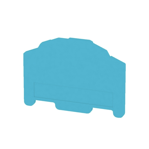 WEIDMULLER ZAP/TW7BL BLUE END PLATE