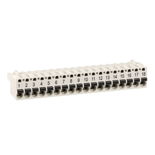 Schneider Electric spring terminal block - Modicon