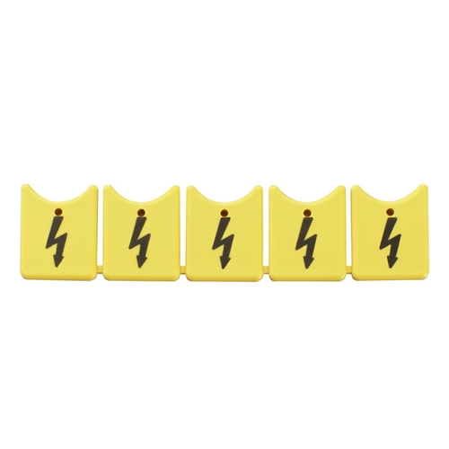 WEIDMULLER ZAD 6/5 COVER YELLOW