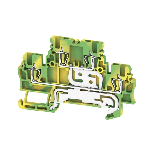 WEIDMULLER ZDK 1.5 PE GREEN DBLE STACK