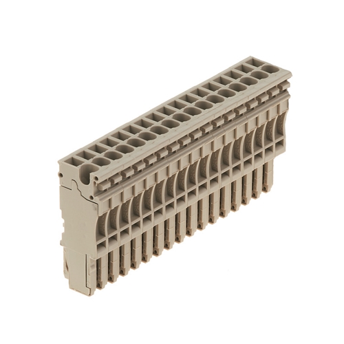 WEIDMULLER 2.5mm2 17 WAY PLUG IN TERMINAL
