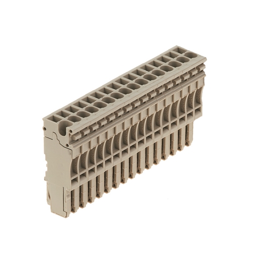 WEIDMULLER 16 WAY ZP 2.5/1AN/16 TERMINAL