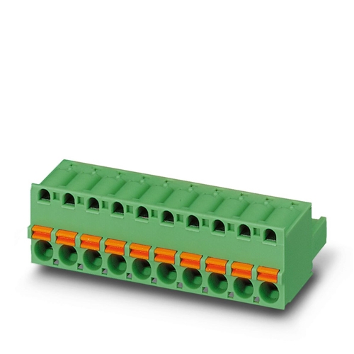 PHOENIX PRINTED CIRCUIT BOARD 8 WAY PUSH IN
