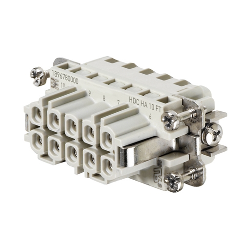 WEIDMULLER FEMALE INSERT HDC HA 10 FT