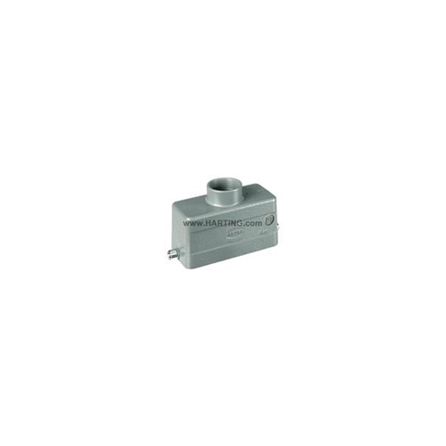 HARTING 10 PIN HOOD TOP ENTRY M25