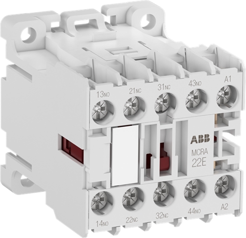 ABB  MINI CONTACTOR MCRA  2NO+2NC