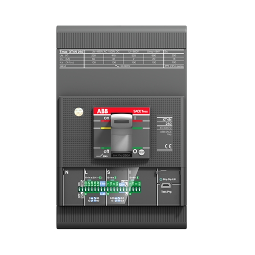 ABB EKIP 250A 3P 36kA MCCB 3 Pole Front terminal