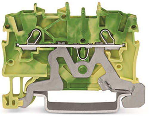 WAGO 2-CONDUCTOR EARTH TERMINAL BLOCK (PACK 100)