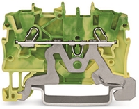 WAGO 2-CONDUCTOR EARTH TERMINAL BLOCK (PACK 100)