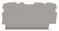 WAGO END AND INTERMEDIATE PLATE 0.7MM THICK