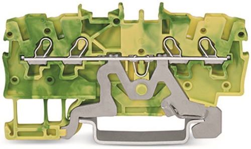 Wago terminal Block Green/Yellow