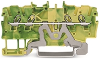 Wago terminal Block Green/Yellow