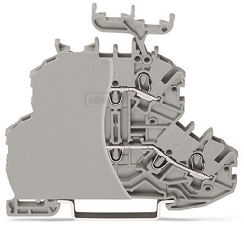 WAGO DOUBLE STACK TERMINAL WITH END PLATE
