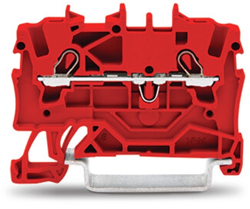 WAGO 2-CONDUCTOR THROUGH TERMINAL BLOCK SUITABLE