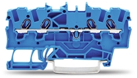 WAGO 4-CONDUCTOR THROUGH TERMINAL BLOCK (PACK 100)