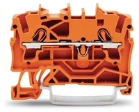 WAGO TOP JOB S 2.5MM ORANGE TERMINALS