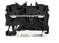 WAGO TERMINAL 2.5MM BLACK