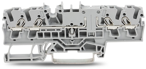 WAGO 2.5MM 4-CONDUCTOR CARRIER TERMINAL BLOCK