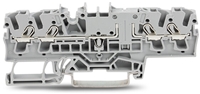 WAGO 2.5MM 4-CONDUCTOR CARRIER TERMINAL BLOCK
