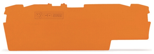 WAGO END AND INTERMEDIATE PLATE 1MM/