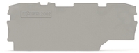 WAGO 2CD END PLATE TOP JOB S