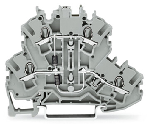 WAGO DOUBLE-DECK DIODE TERMINAL BLOCK