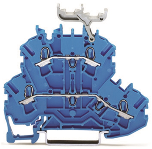 WAGO DOUBLE DECK TERMINAL BLOCK BLUE