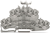 WAGO 4-CONDUCTOR DOUBLE DECK TERMINAL