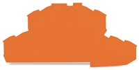 WAGO END PLATE ORANGE (PK OF 25)