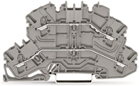 WAGO DOUBLE DECKER TERMINAL BLOCK 2.5MM (50 PACK)