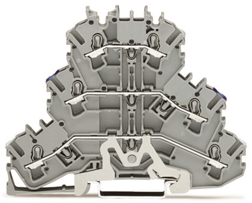 WAGO TRIPLE DECK TERMINAL BLOCK