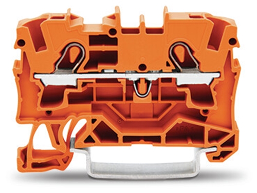 WAGO 4MM TOP JOB S ORANGE TERMINAL