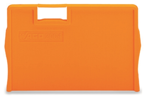 WAGO 4MM DIVIDER PLATE ORANGE