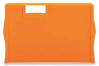 WAGO 4MM DIVIDER PLATE ORANGE