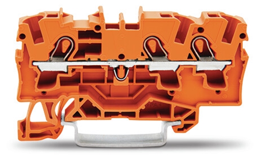 WAGO TOPJOB S 3C THROUGH TERMINAL BLOCK 4MM ORANGE
